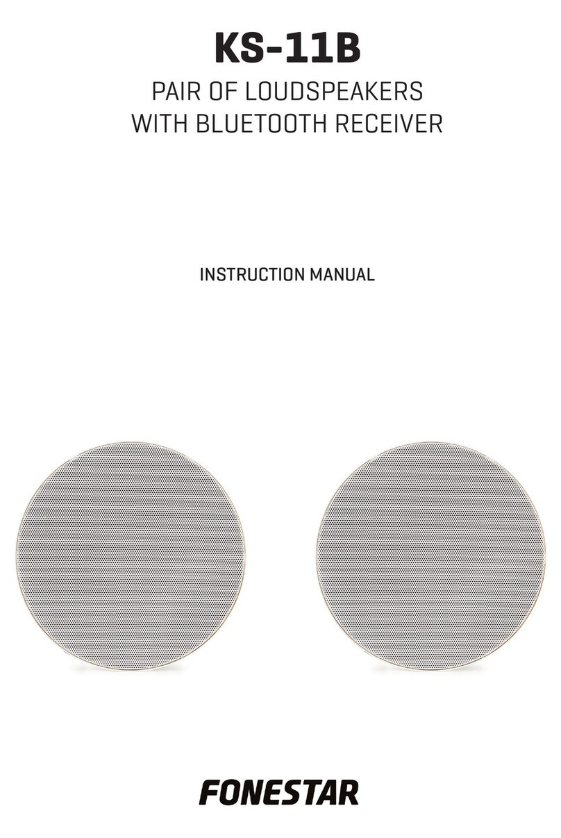 FONESTAR KS-11B User manual