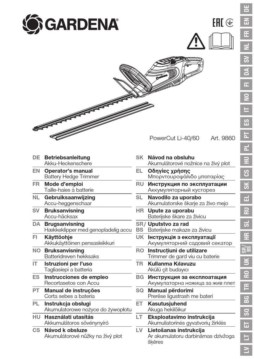 Gardena 9860 User manual