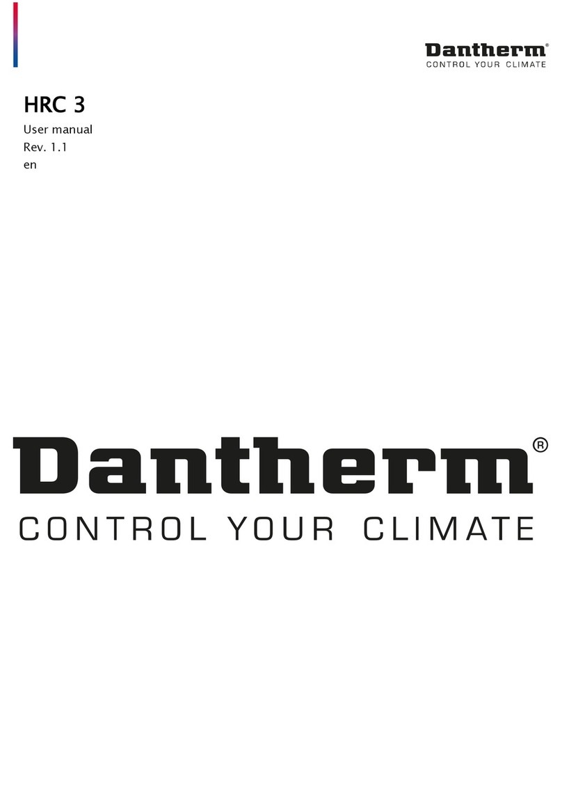 Dantherm HRC 3 user manual