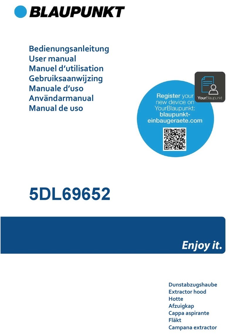 Blaupunkt 5DL69652 user manual