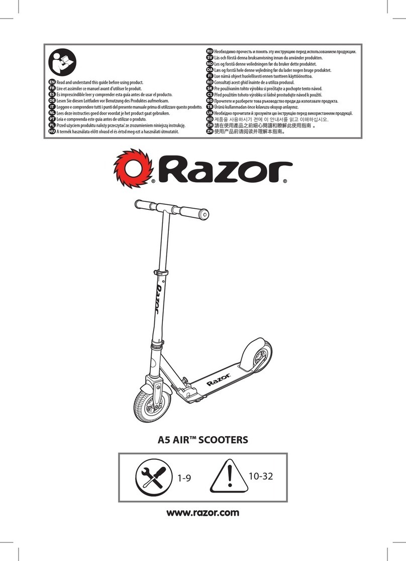 Razor A5 AIR User manual