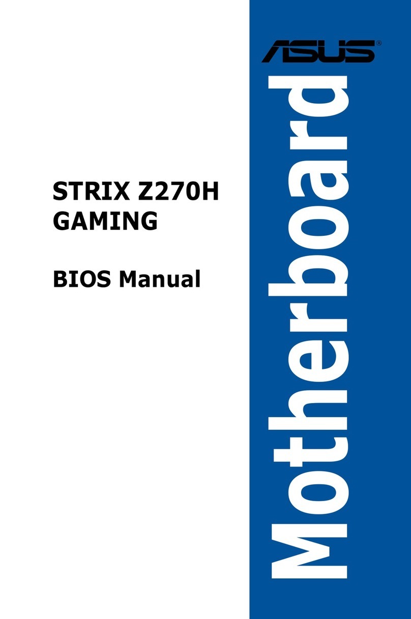 Asus STRIX Z270H Gaming Bios manual