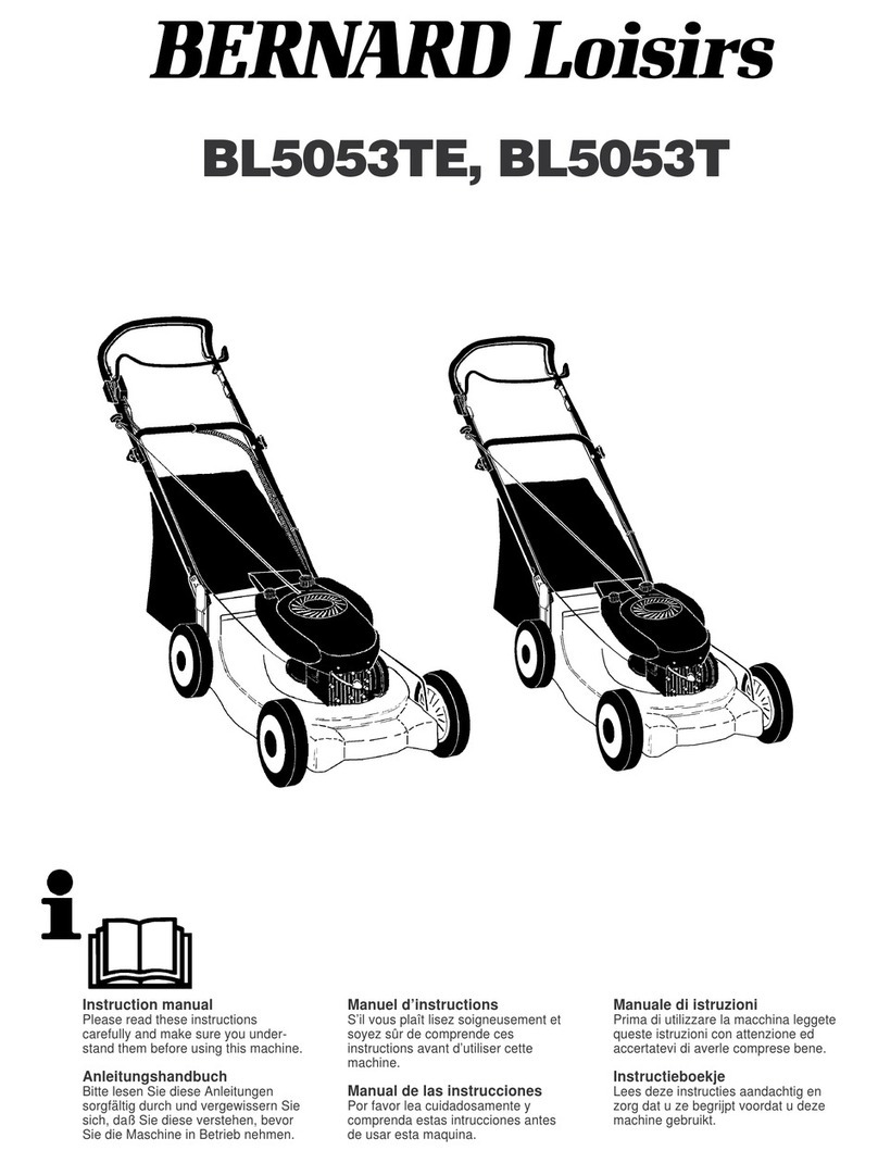 BERNARD Loisirs BL5053TE instruction manual