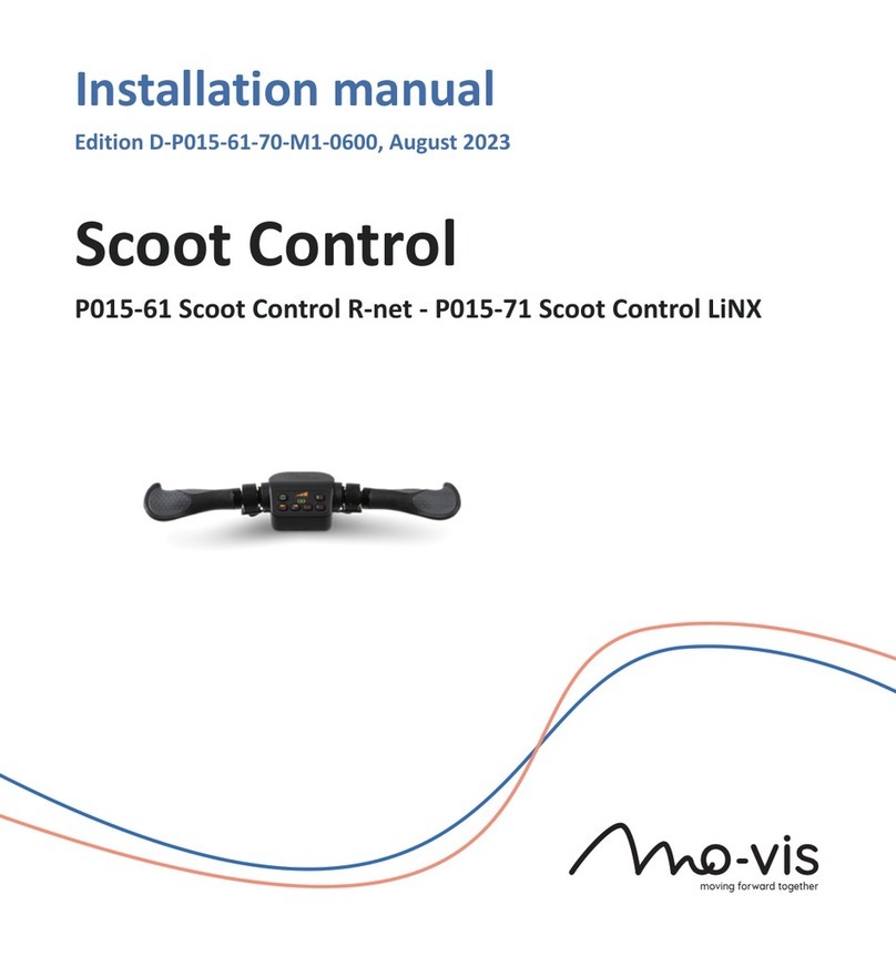 Mo-vis coot Control R-net installation manual