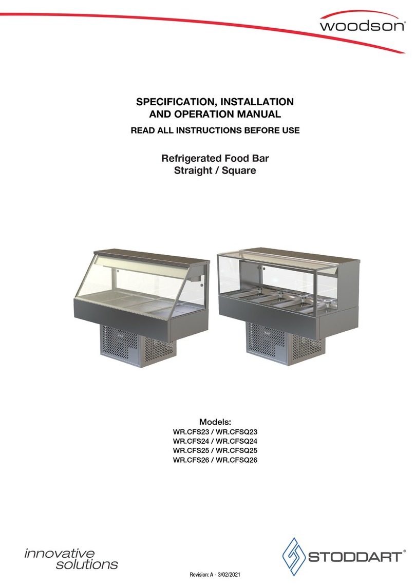 STODDART Woodson WR.CFS23 Specification, installation and operation manual