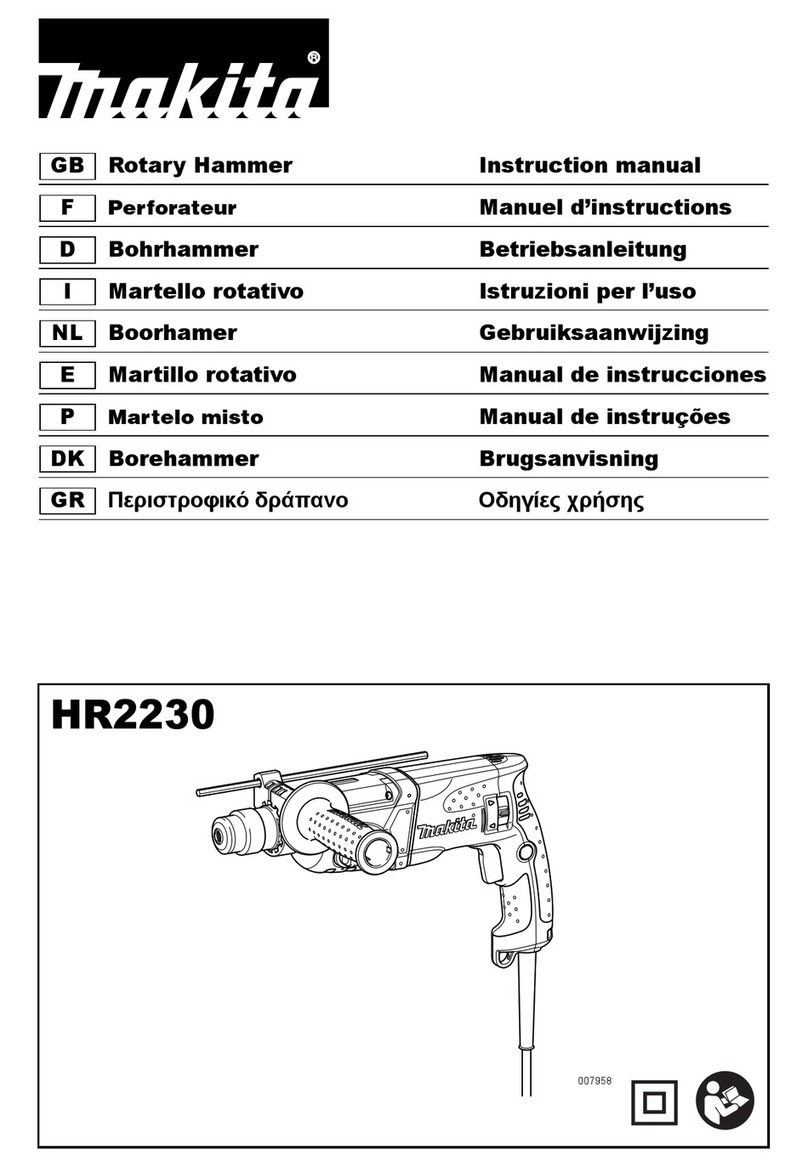 Makita HR2230X2 User manual