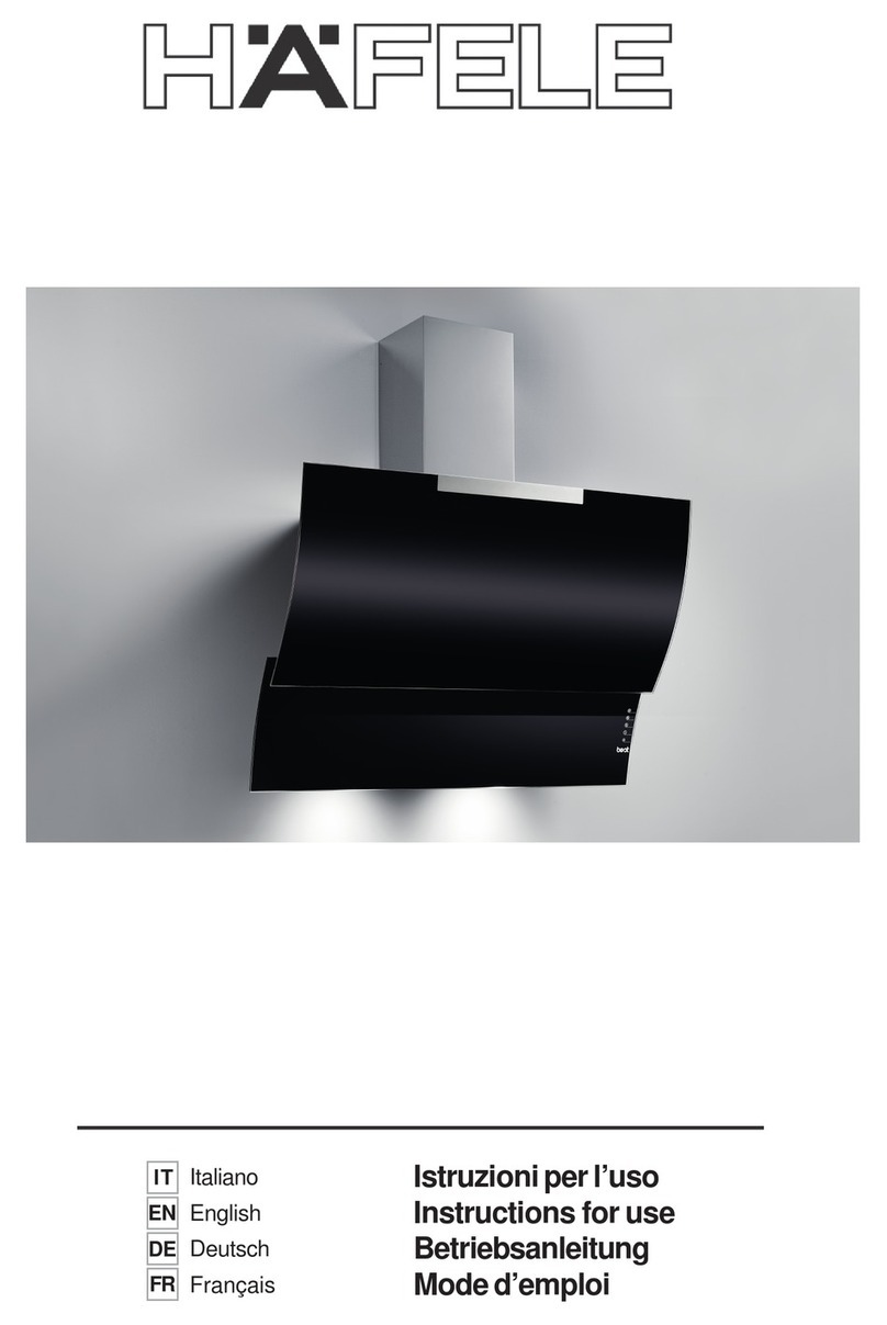 Hafele HH-WVG80C Instructions for use