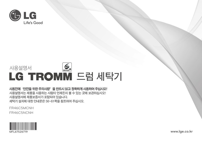 LG Tromm FR46C5MCNH User manual LG Tromm FR46C5MCNH User manual