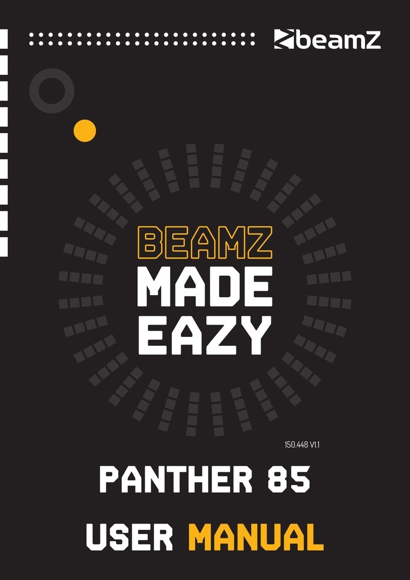 Beamz PANTHER 85 User manual