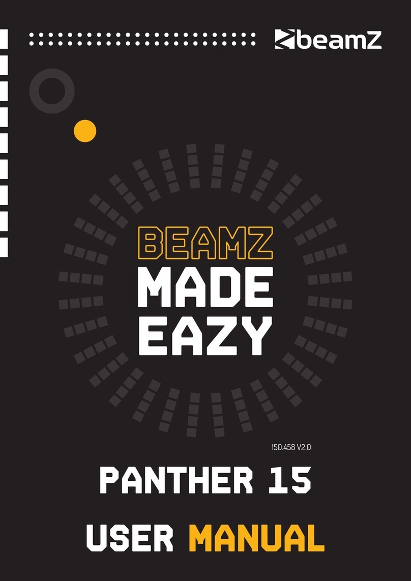 Beamz 150.458 V2.0 User manual