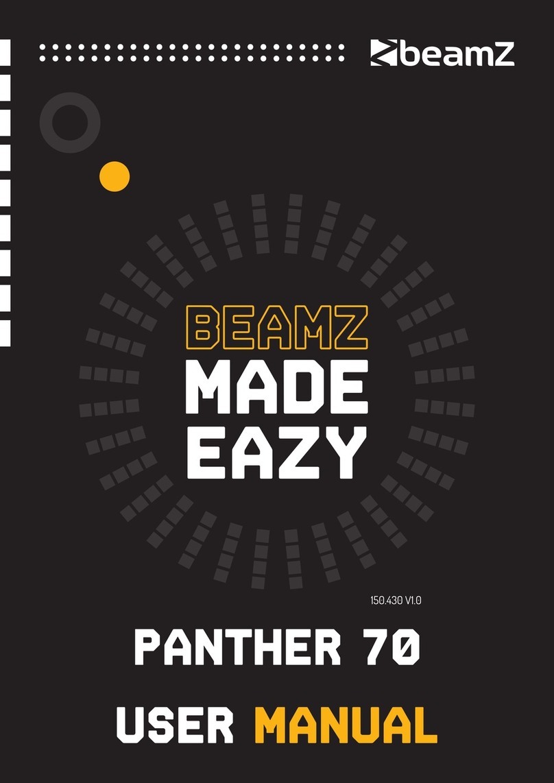 Beamz PANTHER 70 user manual