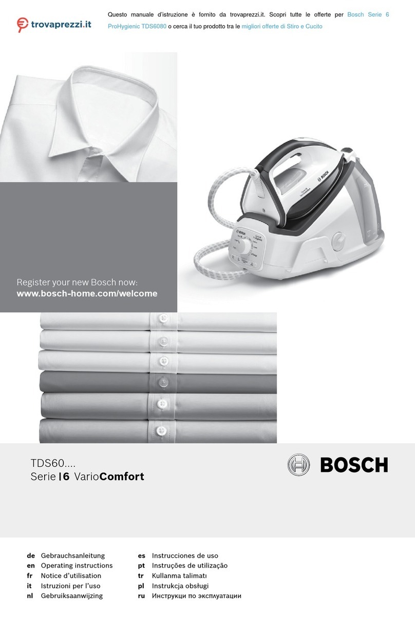 Bosch VarioComfort 6 Series User manual