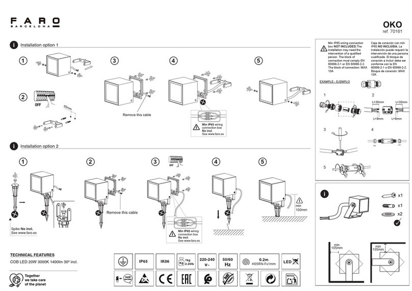 Faro Barcelona OKO manual