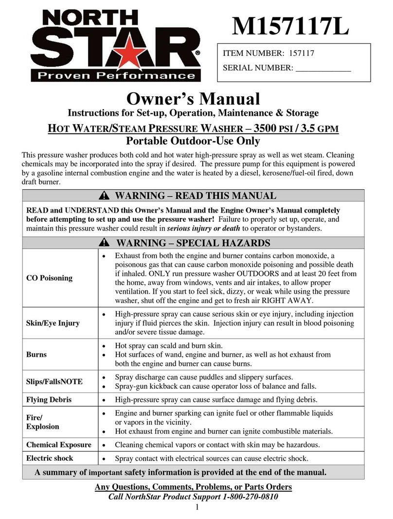 NorthStar M157117L owner's manual