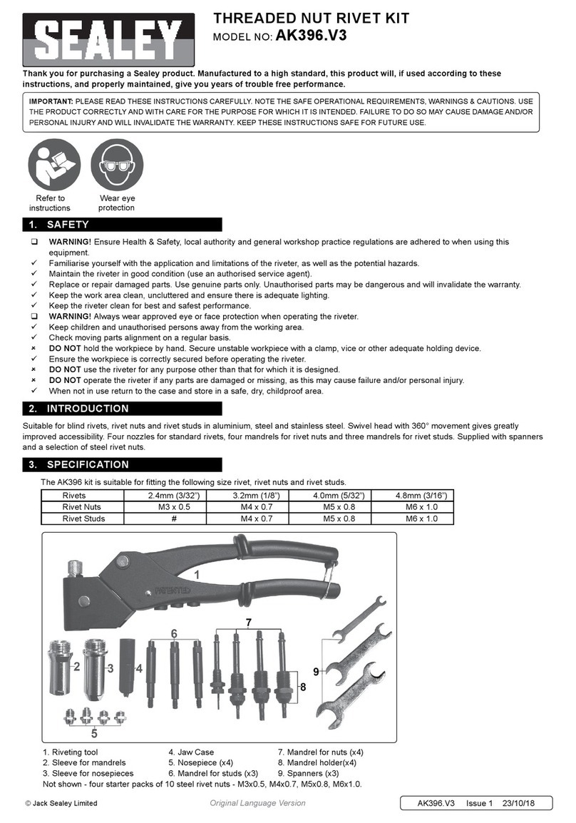 Sealey AK396.V3 User manual