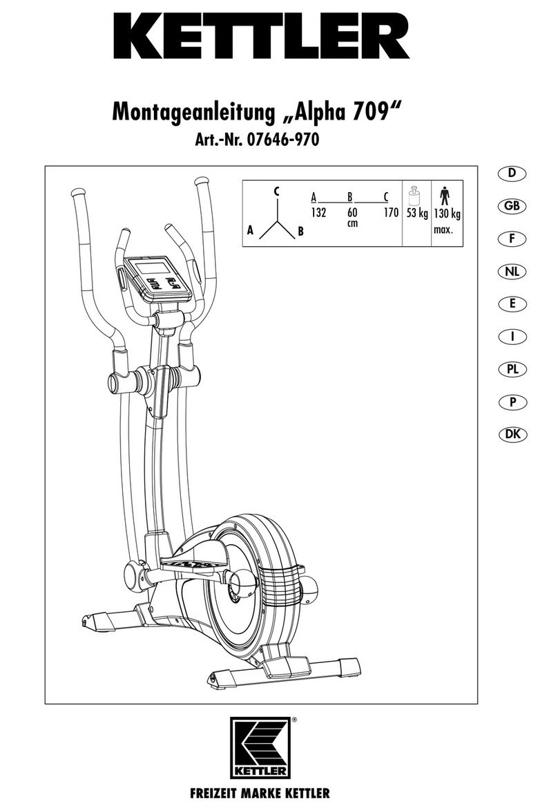 Kettler Alpha 709 manual