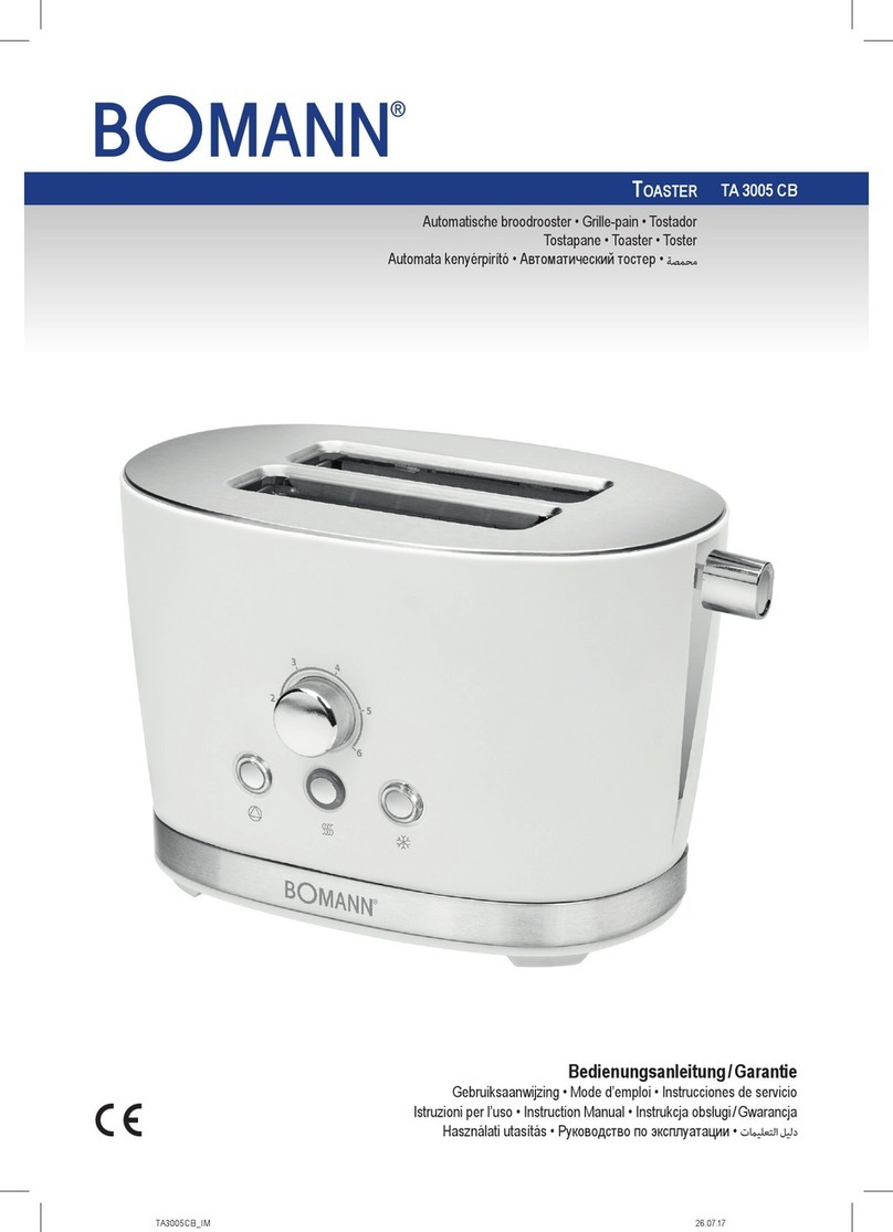 BOMANN TA 3005 CB instruction manual