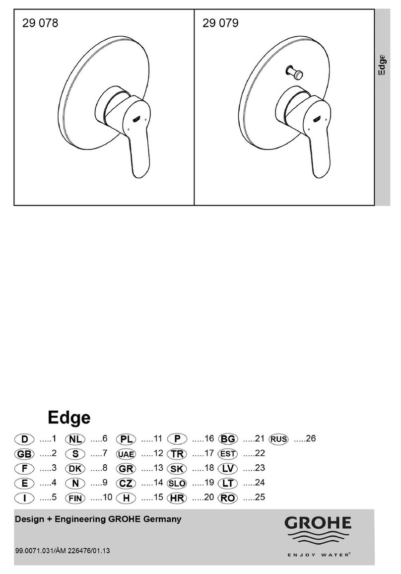 Grohe SIKOBGPRO215 manual