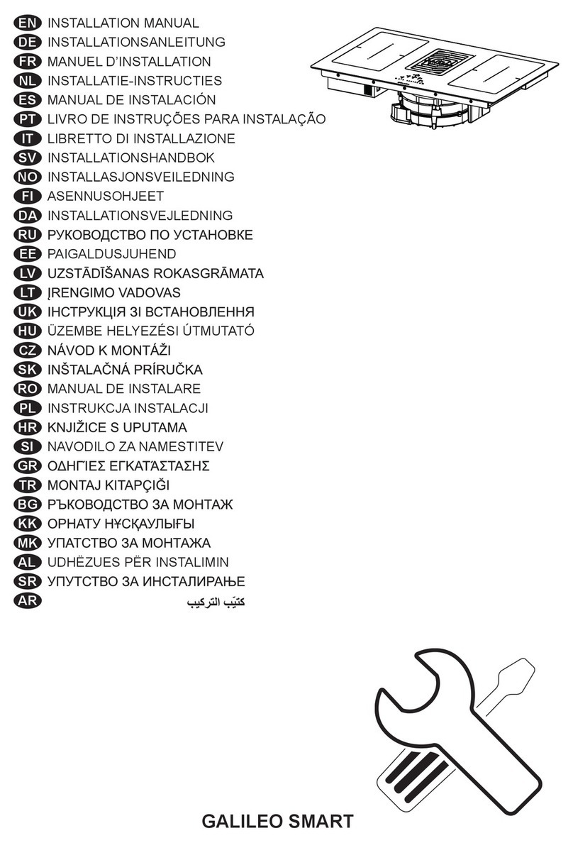 Faber GALILEO SMART BK/A/83 User manual