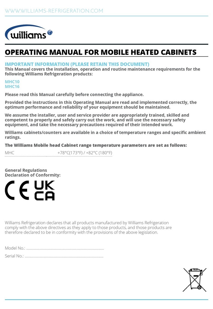 Williams MRC10 operating manual