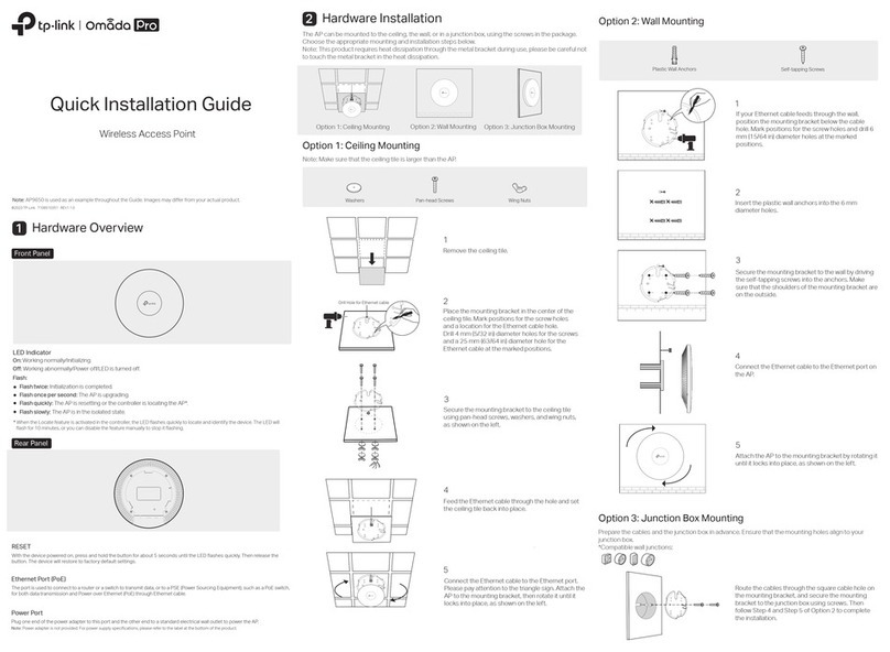 TP-Link Omada Pro Quick installation guide