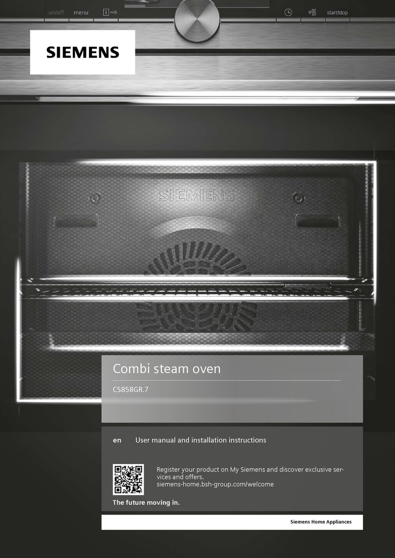 Siemens CS858GR 7 Series User manual