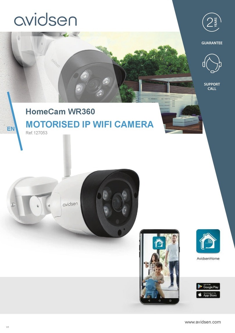 Avidsen HomeCam WR360 User manual