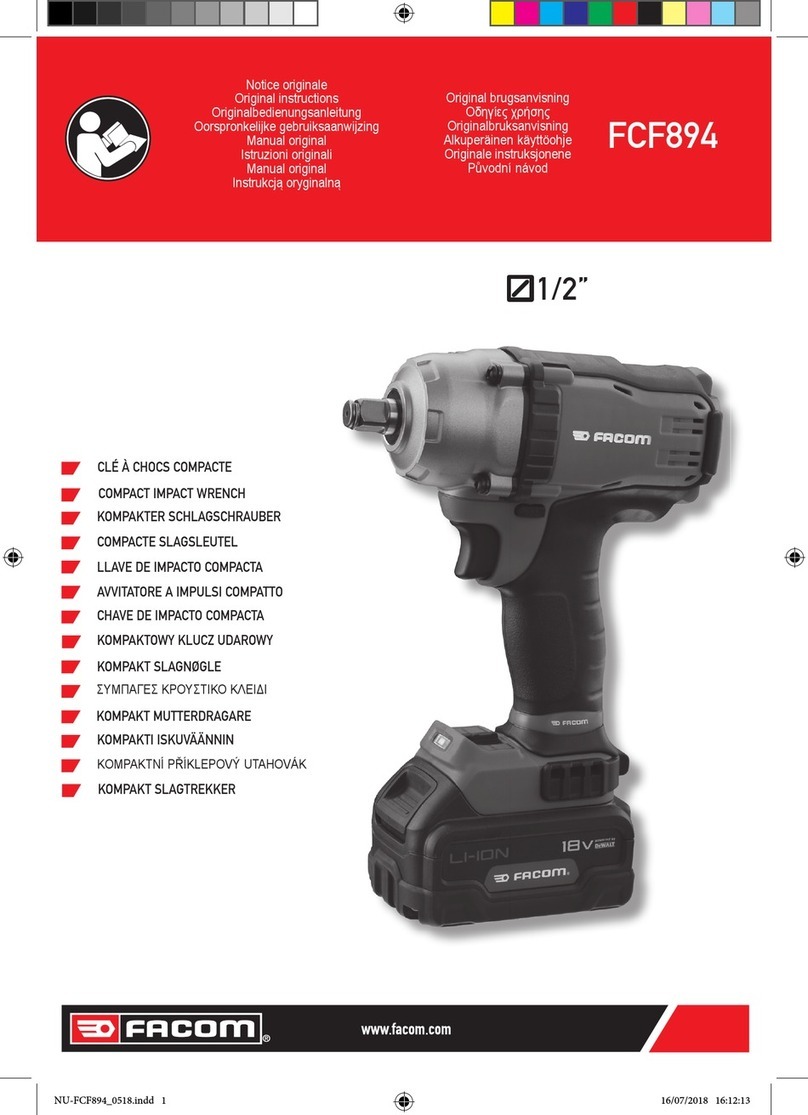 Facom FCF894 User manual
