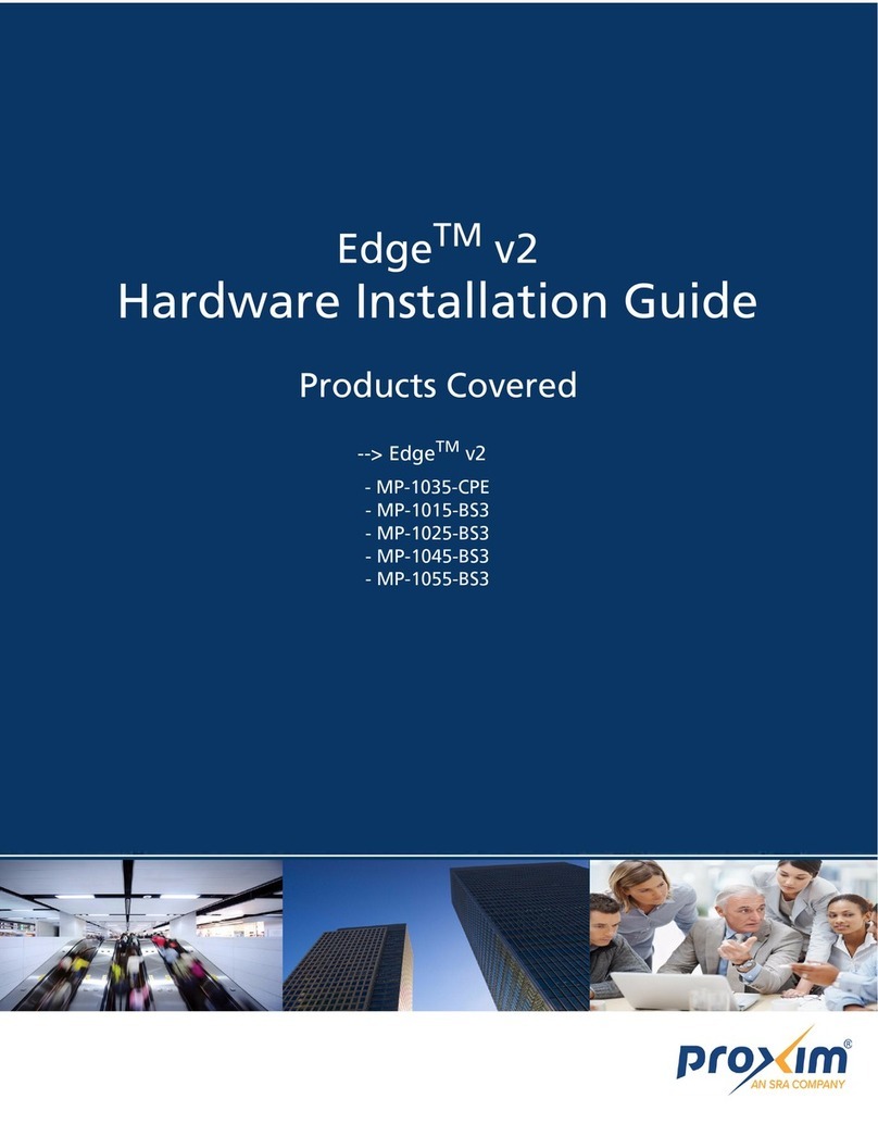 SRA Proxim Edge v2 Hardware installation guide