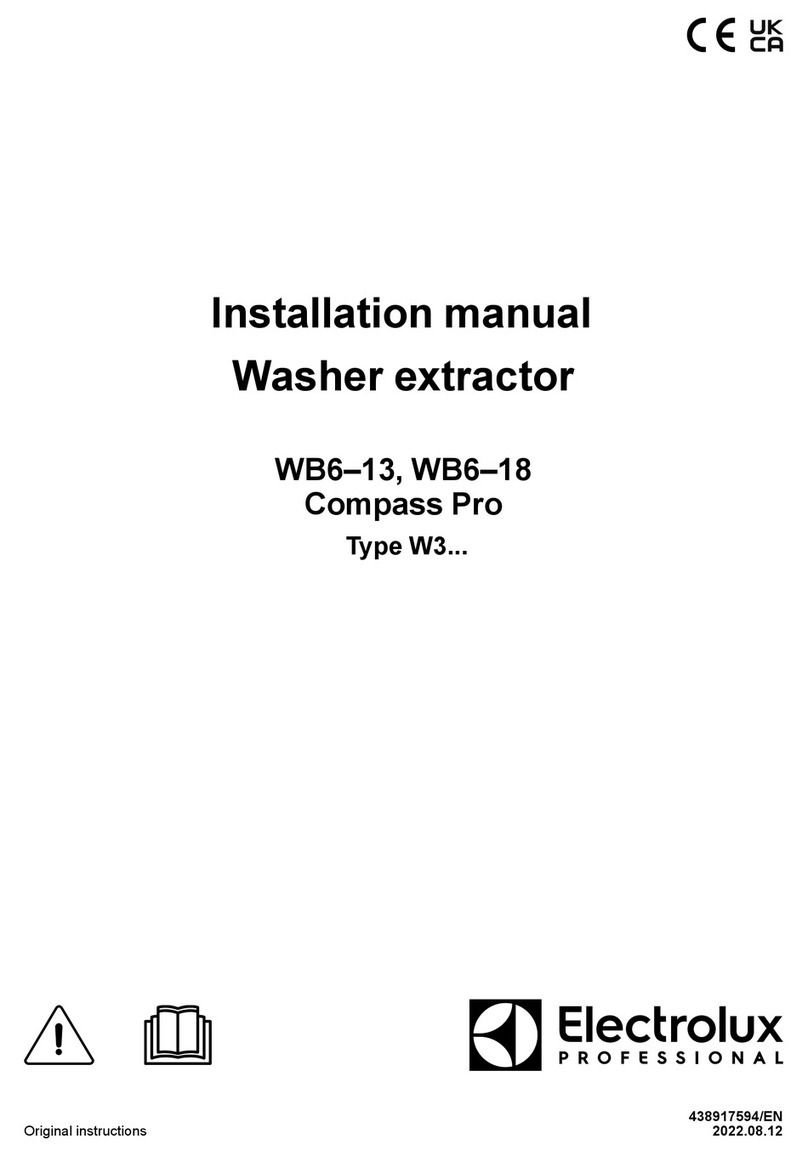 Electrolux Professional Compass Pro WB6-13 User manual Electrolux Professional Compass Pro WB6-13 User manual
