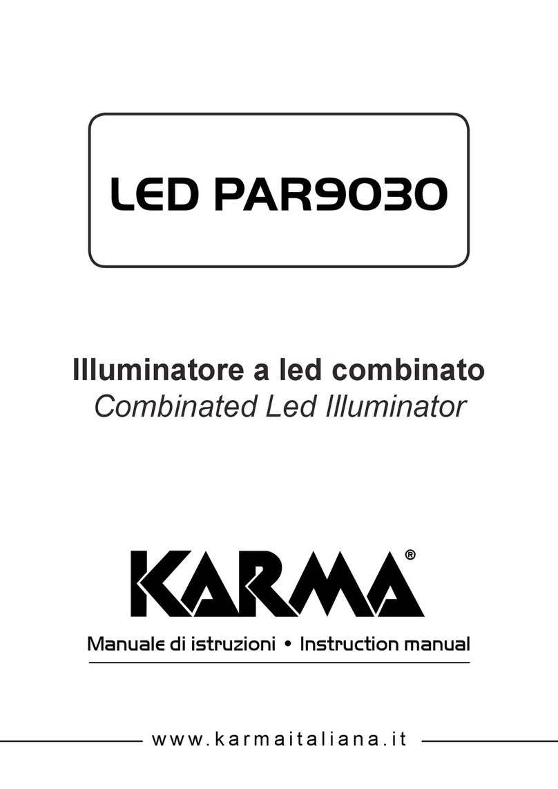 Karma LED PAR9030 User manual