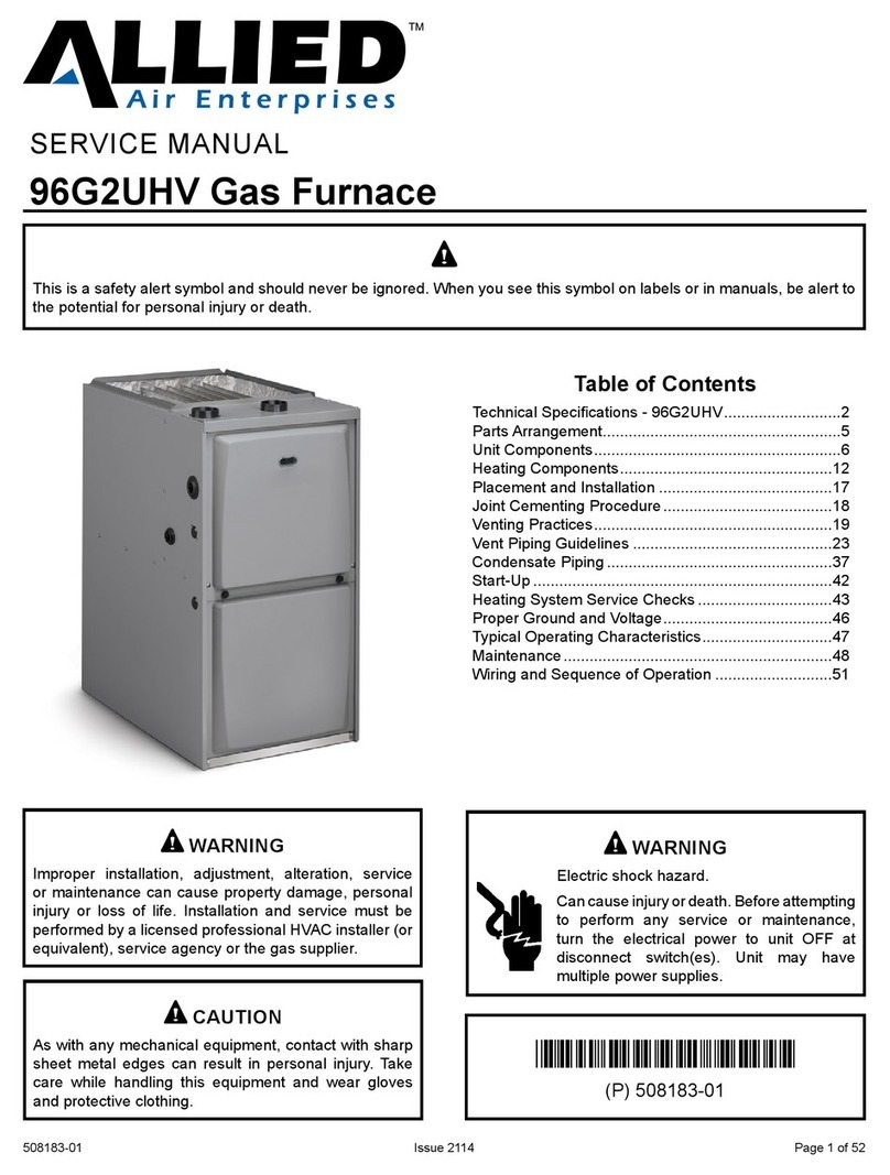 Allied 96G2UH045BV12 User manual