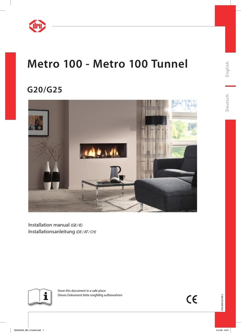 Dru Metro 100 installation manual Dru Metro 100 installation manual