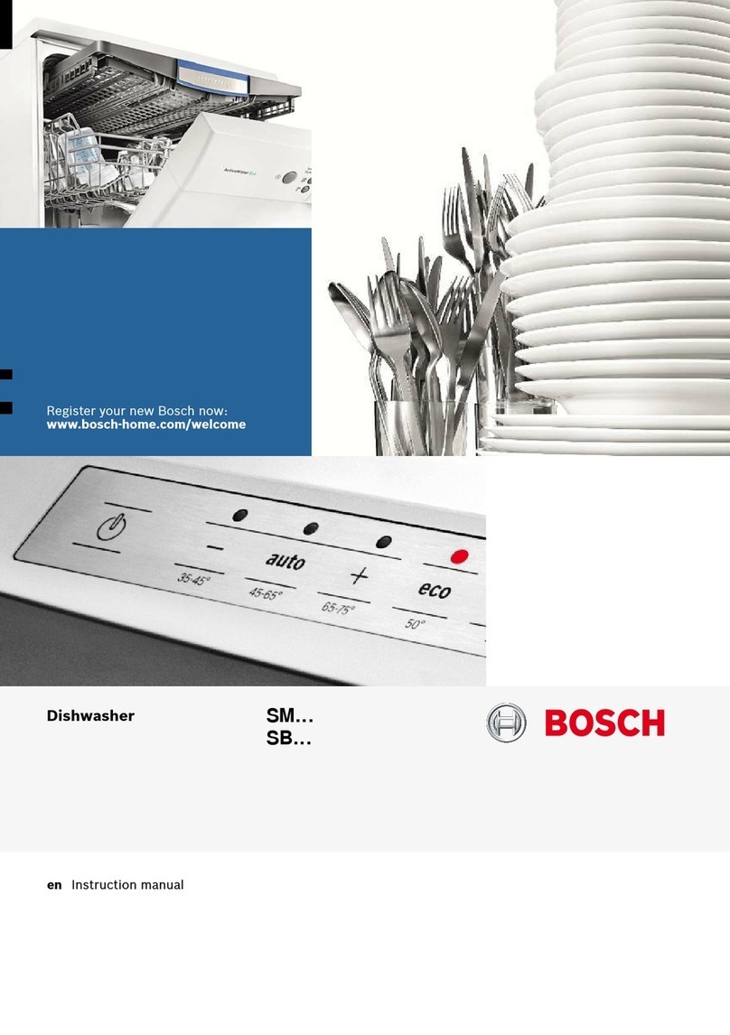 Bosch SMI53D05GC User manual