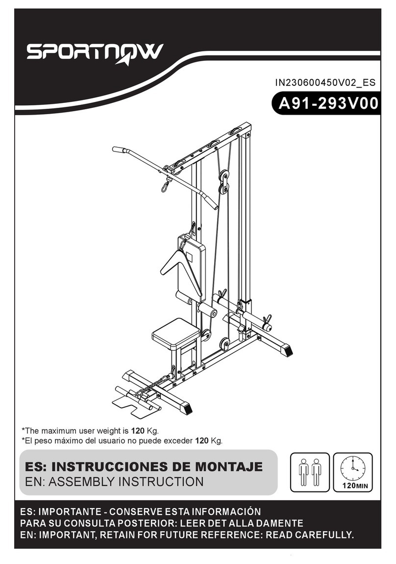 SPORTNOW A91-293V00 Assembly instruction