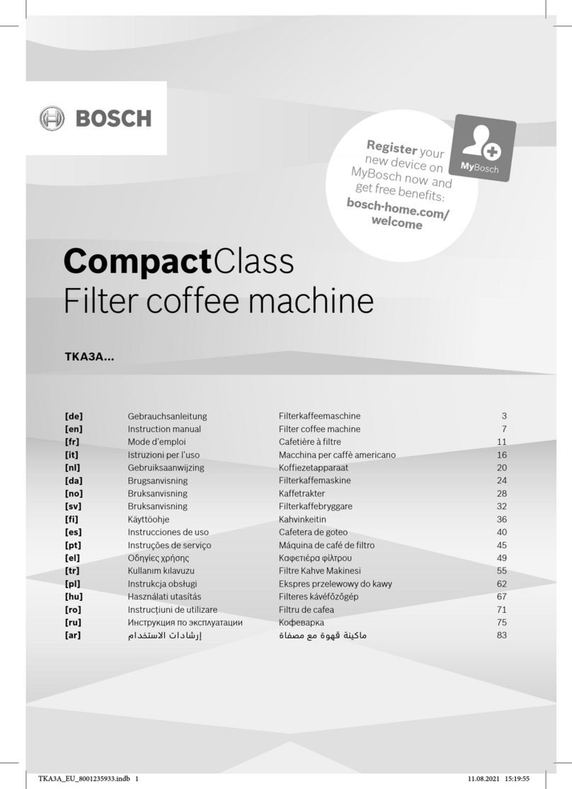 Siemens CompactClass TKA3A031/02 instruction manual
