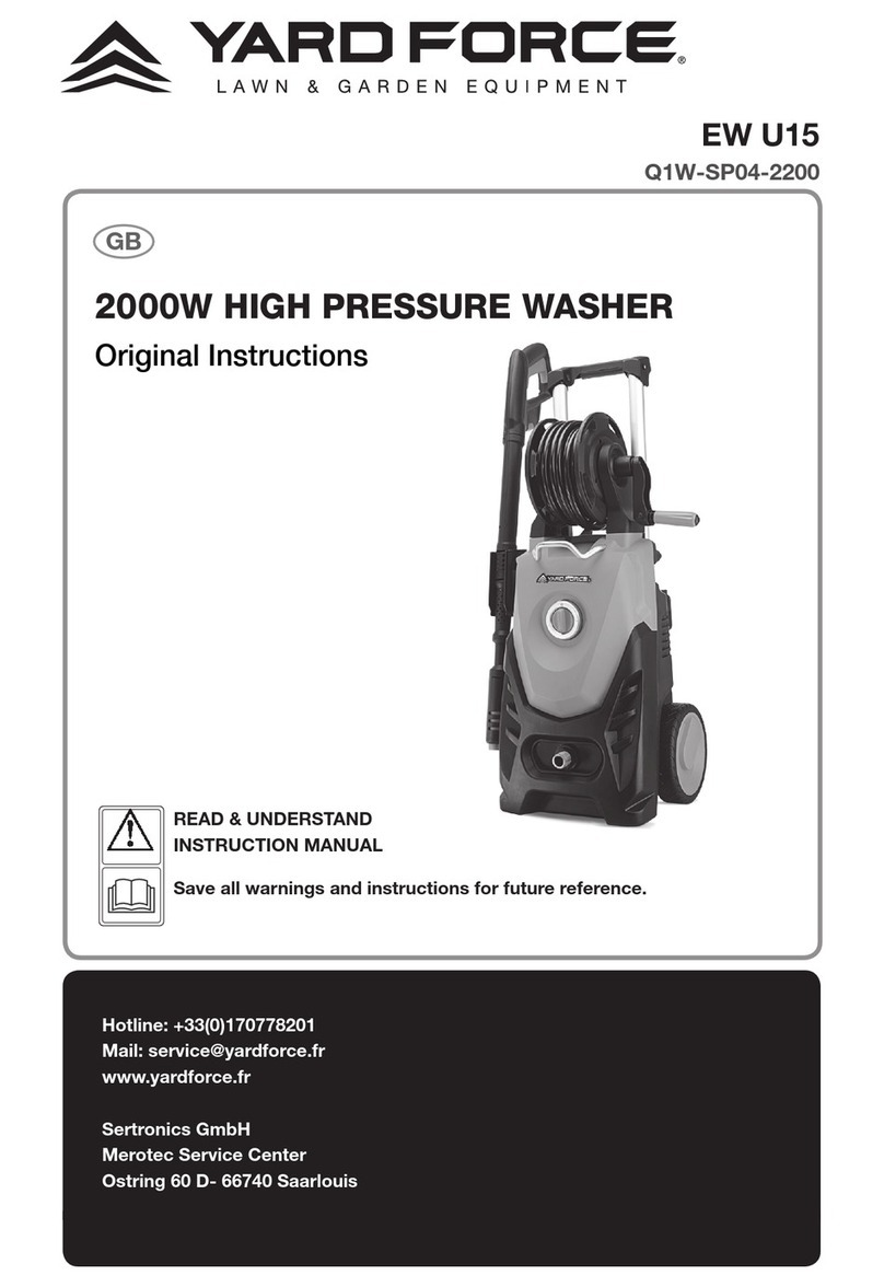 Yard force Q1W-SP04-2200 Original instructions Yard force Q1W-SP04-2200 Original instructions