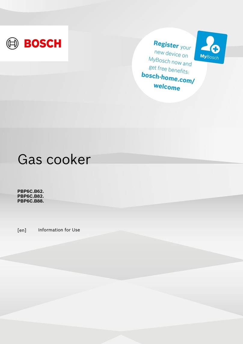 Bosch PBP6C B62 Series INFORMATION FOR USE