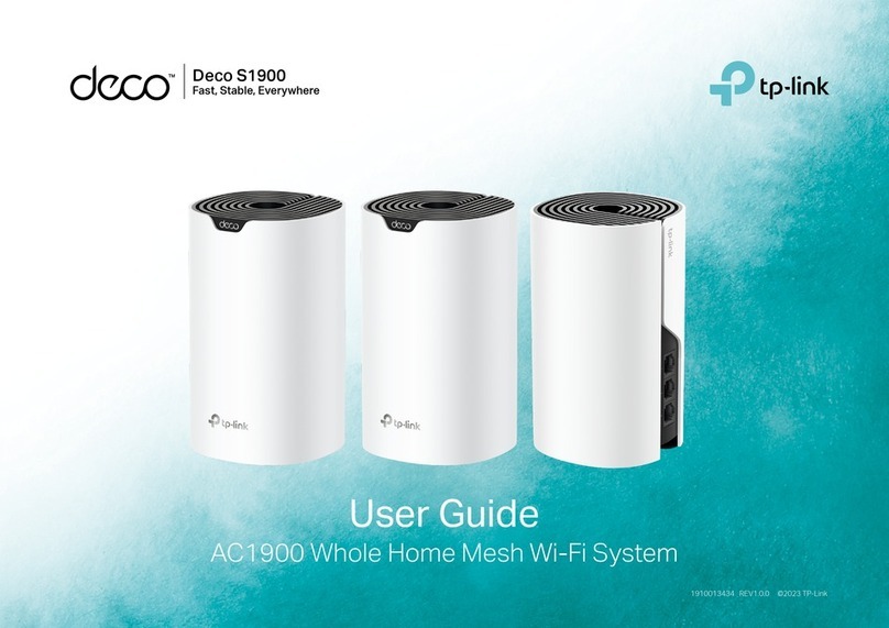 TP-Link Deco S1900 User manual