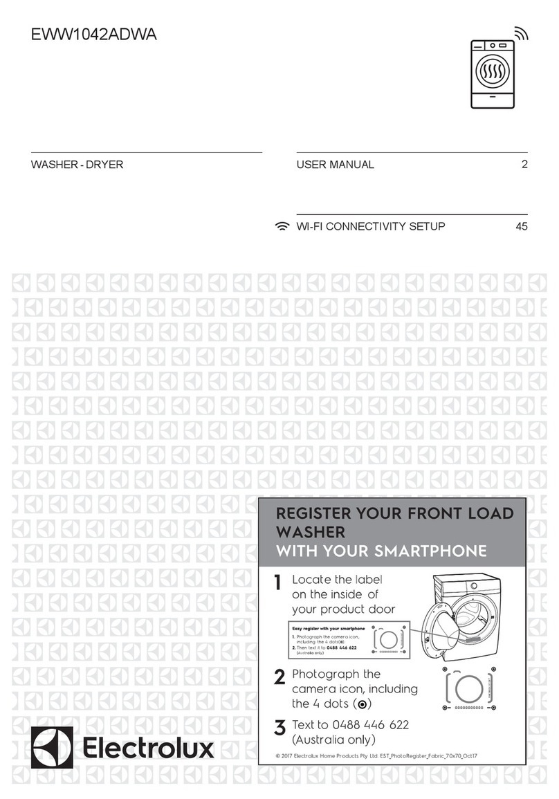 Electrolux EWW1042ADWA User manual