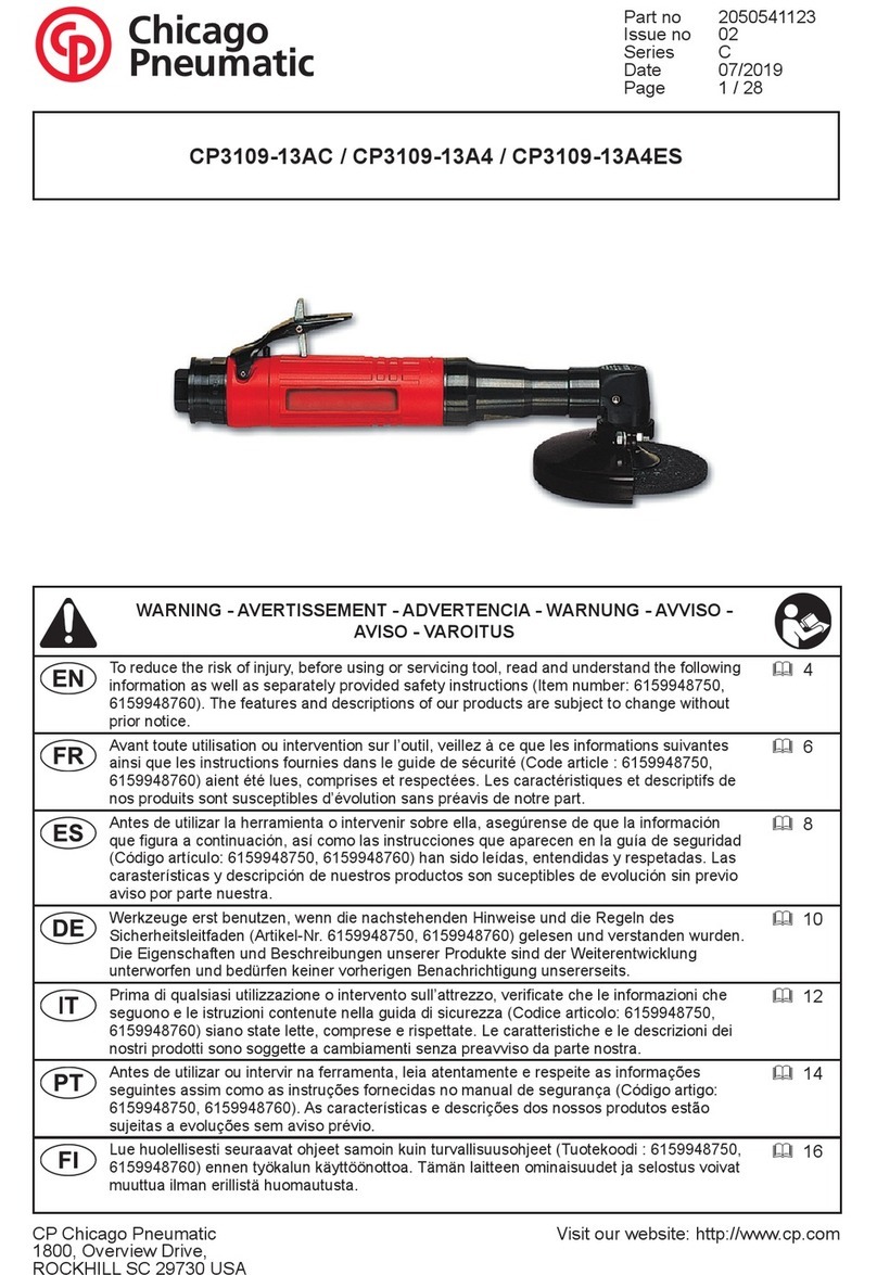 Chicago Pneumatic CP3109-13AC manual
