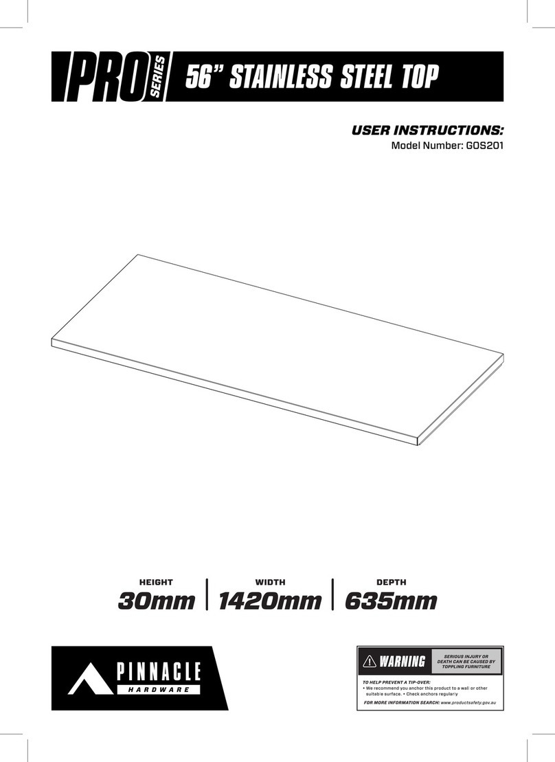 Pinnacle PRO GOS201 User instructions Pinnacle PRO GOS201 User instructions