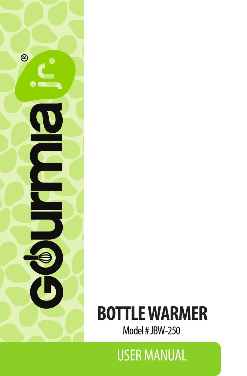 Gourmia JBW-250 user manual