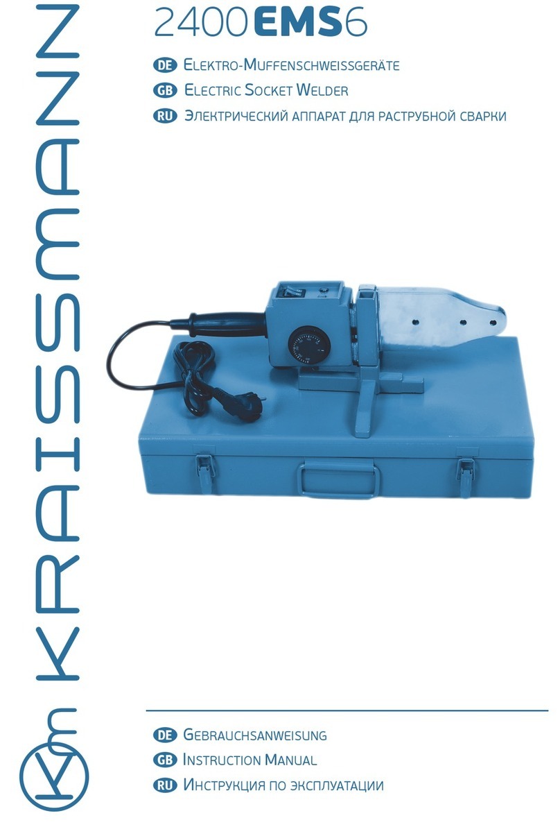 Kraissmann 2400EMS6 instruction manual