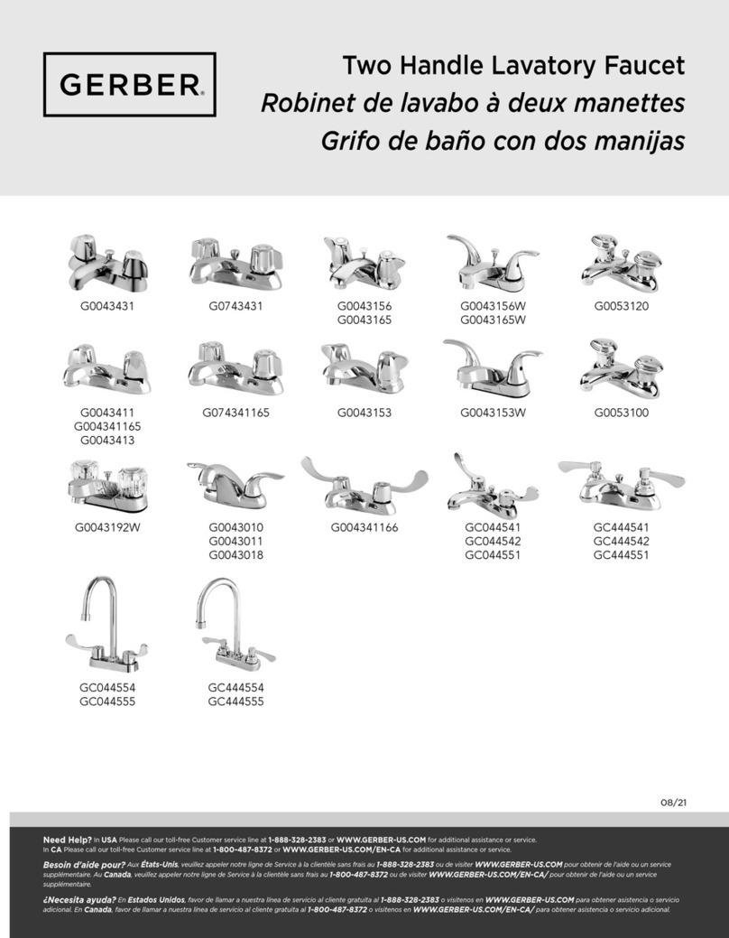 Gerber G0043431 manual