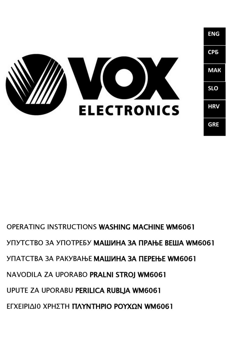 VOX electronics WM6061 User manual