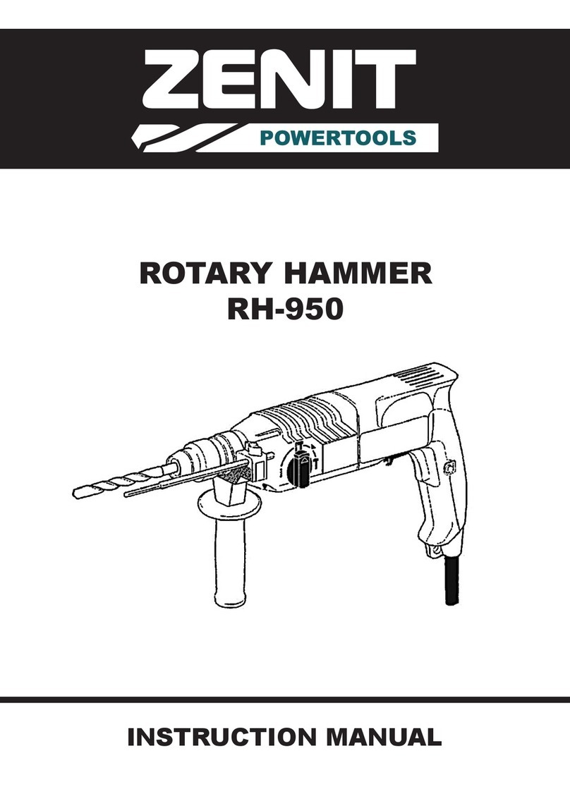 Zenit Powertools RH-950 instruction manual