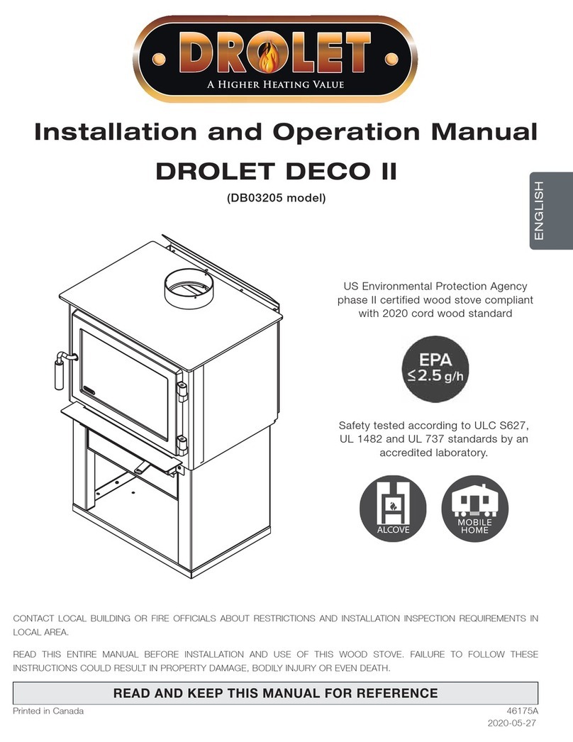 Drolet DECO II User manual