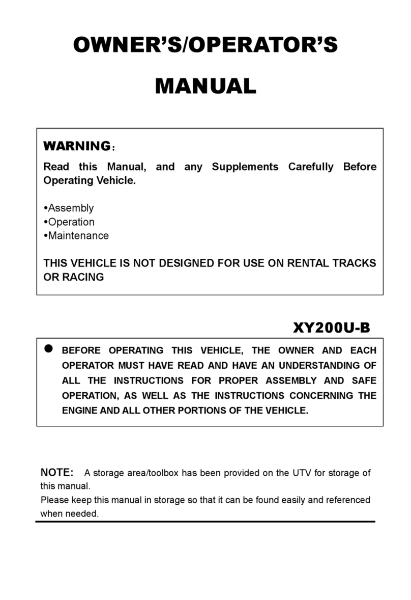 Xingyun XY200U-B Owner's manual