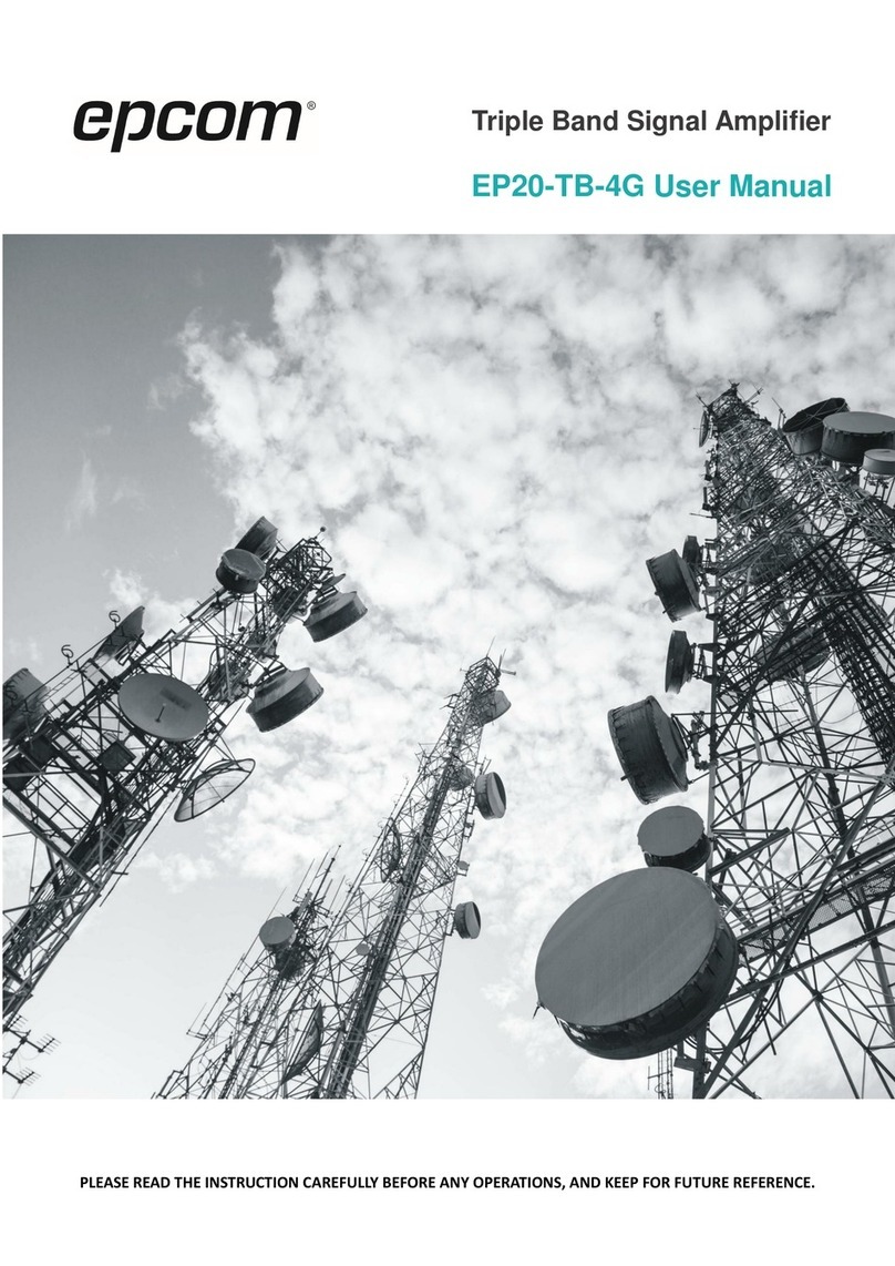Epcom EP20-TB-4G User manual